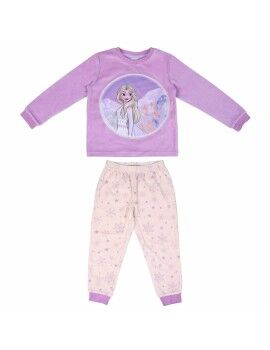 Pijama Infantil Frozen Lilás