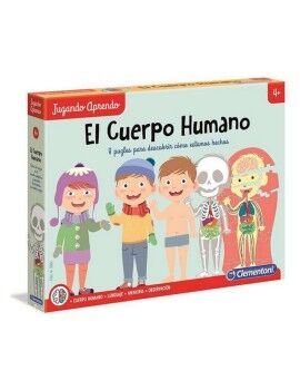 Jogo Educativo Aprendo el cuerpo humano Clementoni 55114.9 37 x 28 cm (ES) (5...