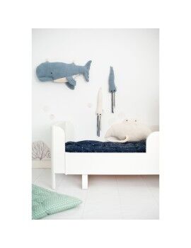 Peluche Crochetts OCÉANO Azul Branco Polvo Baleia Manta 29 x 84 x 29 cm 4 Peças