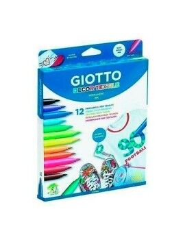Conjunto de Canetas de Feltro Giotto F49490000 Multicolor (12 Peças)