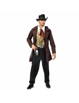 Fantasia para Adultos Limit Costumes cowboy 4 Peças Castanho