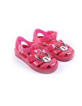 Sandálias Infantis Minnie Mouse Vermelho