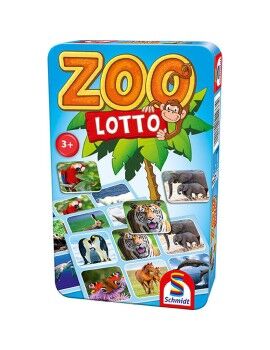 Jogo de Mesa Schmidt Spiele Zoo Lotto animais