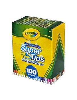 Conjunto de Canetas de Feltro Super Tips Crayola 58-5100 (100 uds)