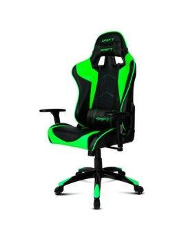 Cadeira de Gaming DRIFT DR300BG 90-160º Preto Verde Preto/Verde