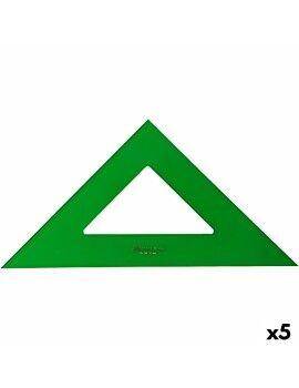 Esquadria Faber-Castell Verde 16 cm (5 Unidades)