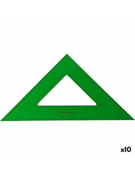 Esquadria Faber-Castell Verde 32 cm (10 Unidades)