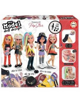 Jogo de Mesa Educa My Model Doll Design Pop Star (FR) (1 Peça)