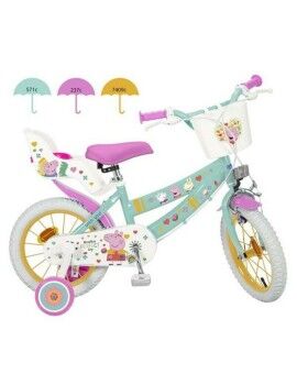 Bicicleta Infantil Peppa Pig 12" 12"