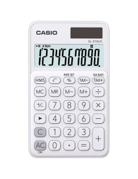 Calculadora Casio SL-310UC-WE Branco Plástico 7 x 0,8 x 11,8 cm