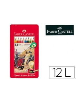 Lápis de cores Faber-Castell 115801 Vermelho