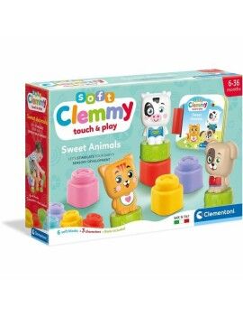 Jogo de Construção Baby Born Cubes & animals Soft Clemmy (FR) Livro 9 Peças
