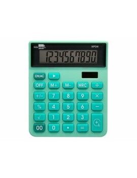 Calculadora Liderpapel XF24 Verde Plástico