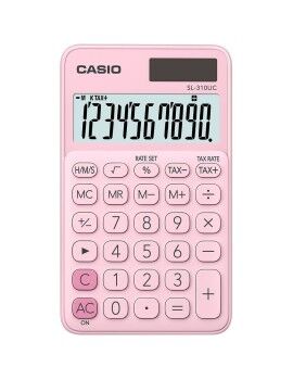 Calculadora Casio SL-310UC-PK Cor de Rosa Plástico