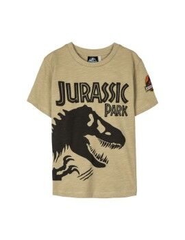 Camisola de Manga Curta Infantil Jurassic Park Castanho