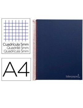 Caderno Liderpapel BA50 Azul A4 100 Folhas