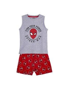 Pijama de Verão Spider-Man Cinzento