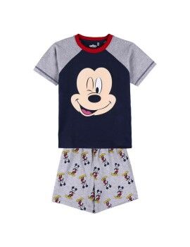 Pijama de Verão Mickey Mouse Cinzento