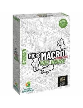 Jogo de Mesa BKR Bunker Micro Macro 2 Crime City - Full House
