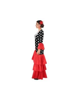 Fantasia para Adultos Vermelho Bailarina de Flamenco XXL