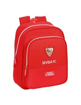 Mochila Escolar Sevilla Fútbol Club Vermelho (28 x 34 x 10 cm)