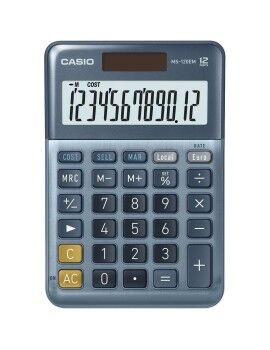 Calculadora Casio MS-120EM Azul Plástico
