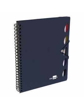 Caderno de Notas Liderpapel BE18 Azul A4
