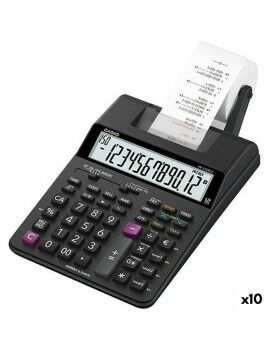 Calculadora impressora Casio HR-150RCE Preto (10 Unidades)