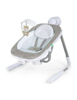 Rede para Bebé Ingenuity Dual-Direction Swing Branco Cinzento