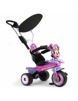 Triciclo Injusa Sport Baby Minnie Roxo Cor de Rosa