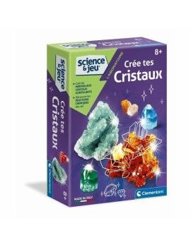 Jogo de Ciência Clementoni Creates Crystals Fluorescente