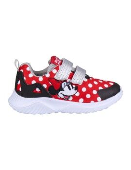 Sapatilhas de Desporto Infantis Minnie Mouse Vermelho