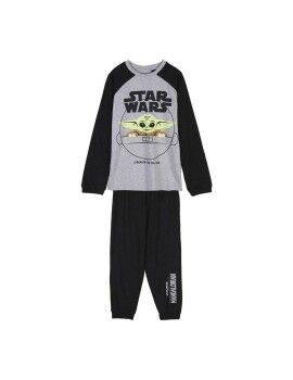 Pijama Infantil The Mandalorian Cinzento