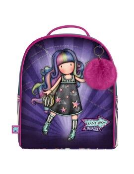 Mochila Escolar Gorjuss Up and away Mini Roxo (20 x 22 x 10 cm)