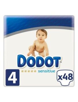 Fraldas descartáveis Sensitive Dodot Dodot Sensitive (48 uds)