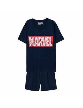 Pijama Infantil Marvel Azul escuro