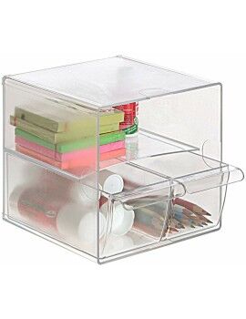 Organizador Multiusos Archivo 2000 Transparente 19 x 15 x 15 cm