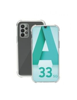 Capa para Telemóvel Mobilis   Preto Transparente Samsung Galaxy A33 5G