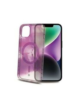 Capa para Telemóvel Celly iPhone 15 Roxo Transparente