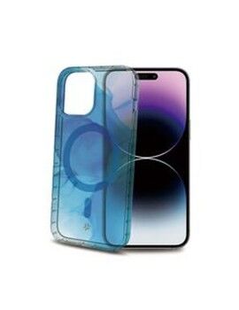 Capa para Telemóvel Celly iPhone 15 Pro Max Azul Transparente