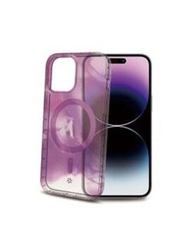 Capa para Telemóvel Celly iPhone 15 Pro Max Roxo Transparente