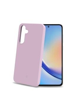 Capa para Telemóvel Celly CROMO1064PK Cor de Rosa Galaxy A55