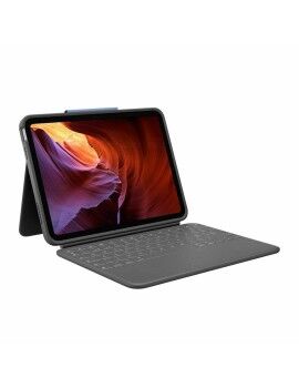 Estojo para iPad + Teclado Logitech Qwerty espanhol Grafite (Recondicionado A)