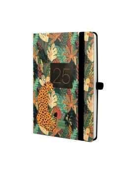 Agenda Finocam Capri Multicolor 11,8 x 16,8 cm Selva 2024-2025