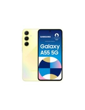 Smartphone Samsung A55 5G YELLOW 8 GB RAM 128 GB Amarelo Preto