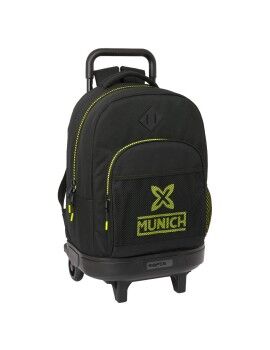 Mochila Escolar Munich Beat Preto 33 x 45 x 22 cm