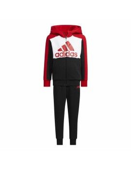 Fato de Treino Infantil Adidas Badge Of Sport Logo Preto