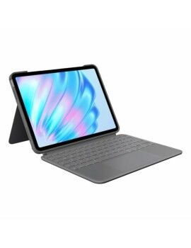 Capa para Tablet Logitech iPad Air 2024  iPad Air 2022 Cinzento Qwerty...