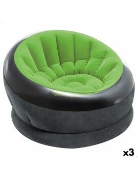 Cadeirão insuflável Intex Empire 112 x 109 x 60 cm Verde (3 Unidades)