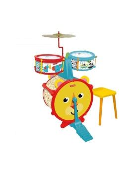 Bateria Musical Fisher Price   animais Plástico